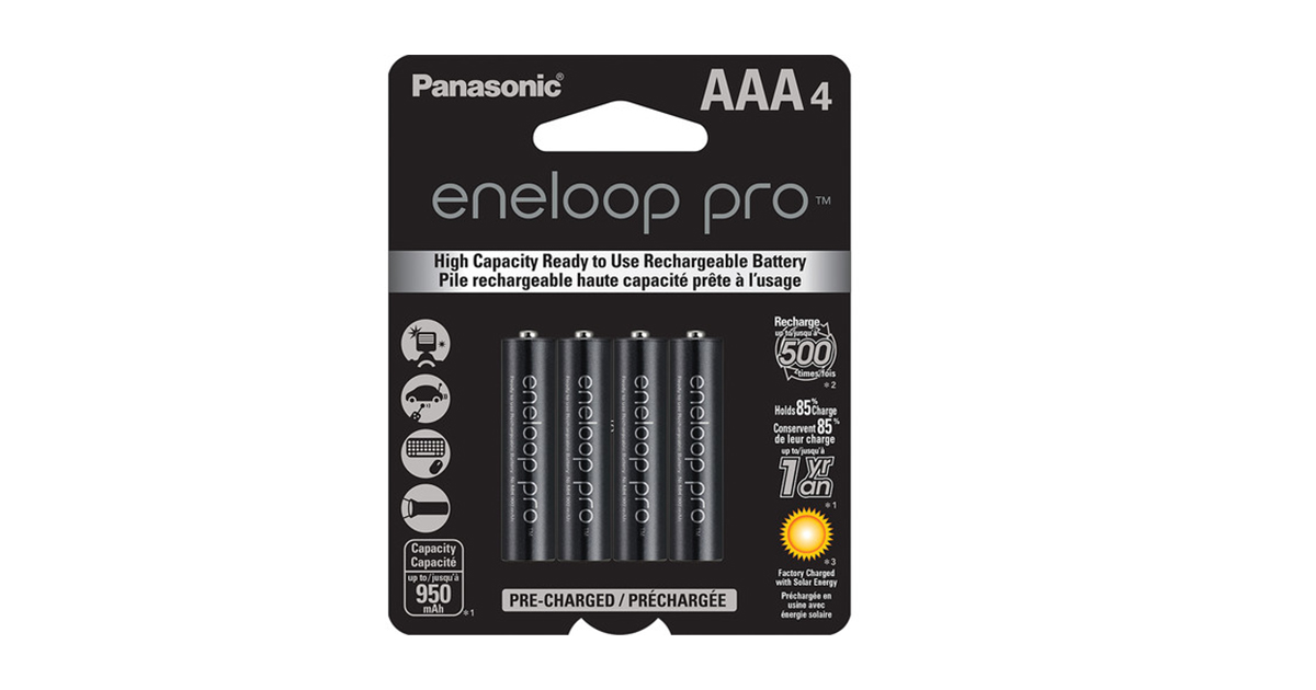 PANASONIC ENELOOP AA BATTERY 4PACK - Wellington Photographic Supplies